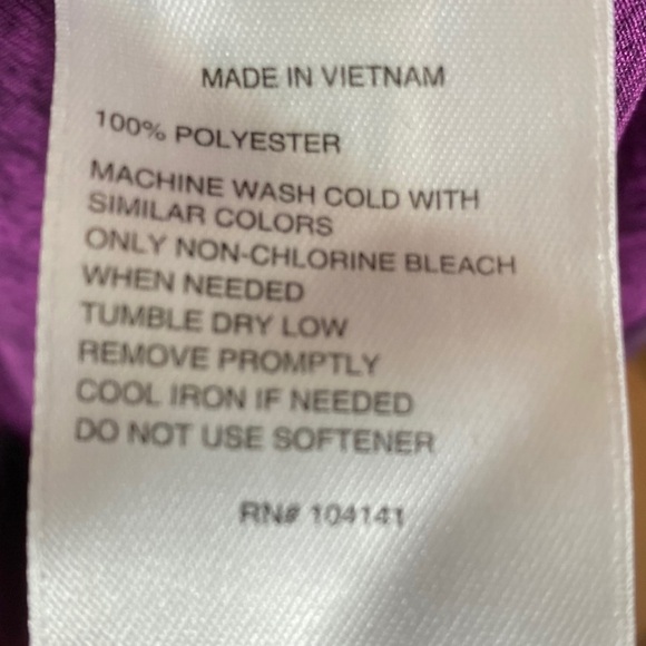 Reebok Speedwick Long Sleeve Breathable Top Purple - Picture 8 of 8